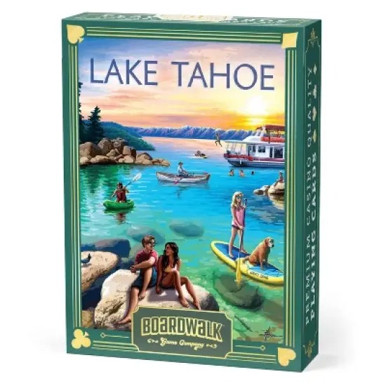 Lake Tahoe by Boardwalk - Playing Cards image {5}