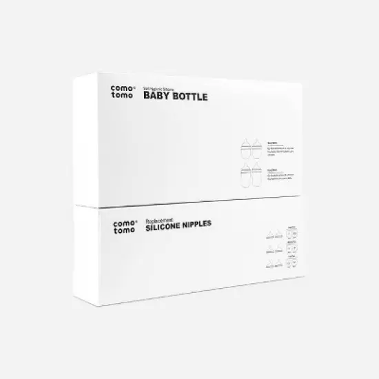 Comotomo Baby Bottle Gift Set image {2}
