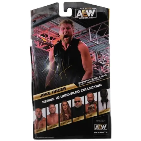 AEW Unrivaled 10 Jumpsuit Jake Hager Action Figure image {1}