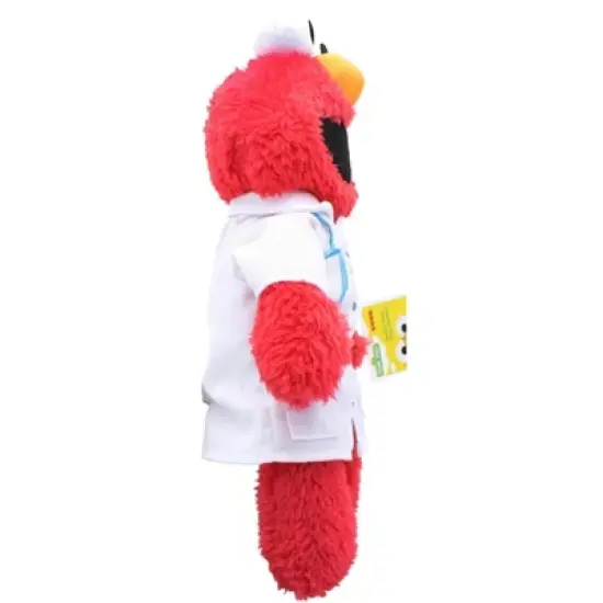 Gund Sesame Street 9.5 Inch Doctor Elmo Collectible Plush image {1}