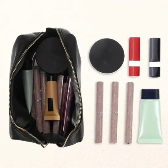 Unique Bargains Waterproof Portable Travel Cosmetic Bag 1 Pc image {5}