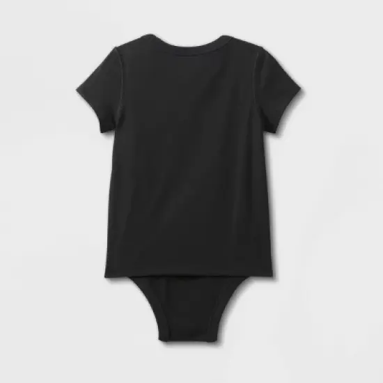 Toddler Adaptive Short Sleeve Bodysuit with Abdominal Access - Cat & Jack&trade; image {1}