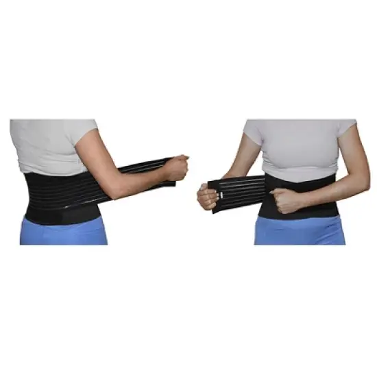 Evertone Lower Back Lumbar Support Belt, Adjustable Compression Straps, Support and Comfort, Prevents and Relieves Back Pain image {3}