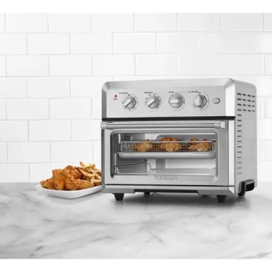 Cuisinart 1800W Air Fryer Toaster Oven Stainless Steel Finish image {2}