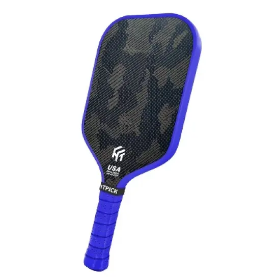 Aukfa Carbon Fiber Pickleball Paddle &ndash; Cold Pressed Multi-Layer Design, 16mm Polypropylene Core, Fabric Surface, Elongated Shape image {8}