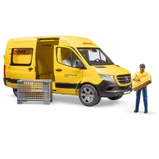 Bruder Mb Sprinter Dhl Truck with Driver image {2}