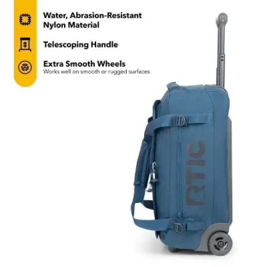RTIC Outdoors Road Trip Duffle Bag Rolling Medium image {1}