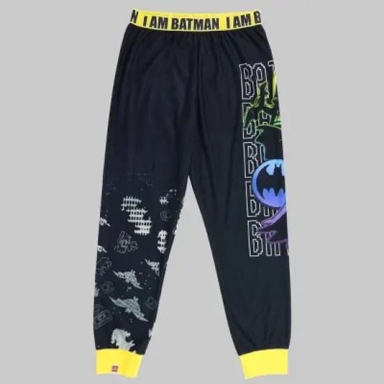 Boys' The LEGO Batman 2pk Pajama Pants - Black/Blue image {4}
