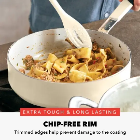 Bobby Flay 12pc Ceramic Nonstick Aluminum Cookware Set image {8}