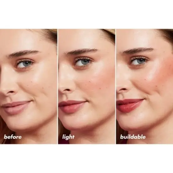 e.l.f. Sheer For It Blush Tint - Buildable Stain For Lips + Cheek - 0.22 fl oz image {8}