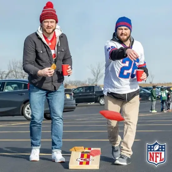 NFL Kansas City Chiefs 1'x2' Wood Cornhole Set image {5}