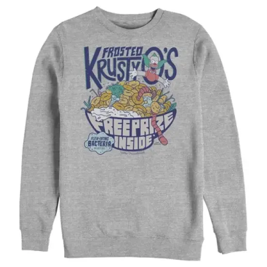 Men's The Simpsons Frosted Krusty O's Sweatshirt image {3}