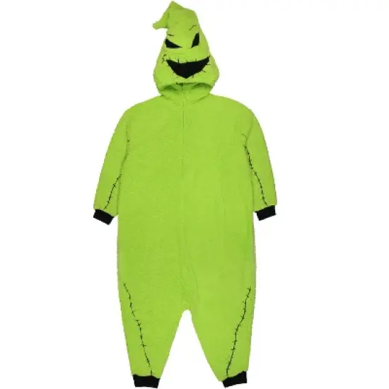 The Nightmare Before Christmas Oogie Boogie Costume Fleece One Piece Pajama Union Suit image {3}