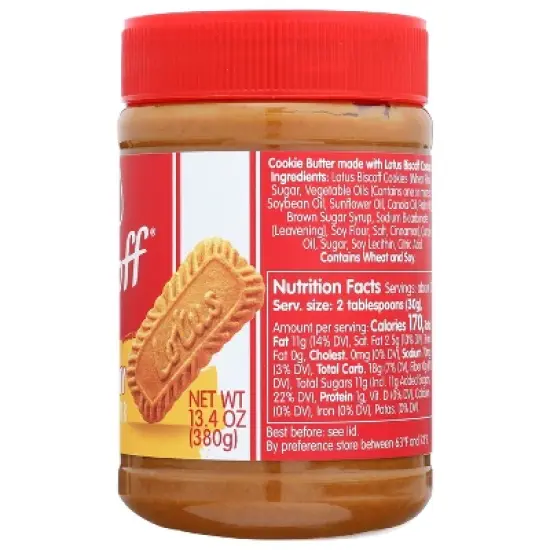 Biscoff Crunchy Cookie Butter Spread - 13.4oz image {1}