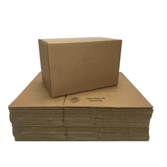UBMOVE Pack of 25 Small Moving Boxes, Size: 16"x10"x10" Cardboard Boxes image {3}