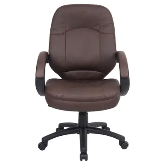 LeatherPlus Executive Chair Brown - Boss Office Products image {2}