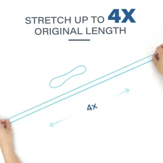 LotFancy 170 Pcs Large Rubber Bands, 7.2" Long Rubber Bands for Office Supplies, Home and Kitchen image {4}