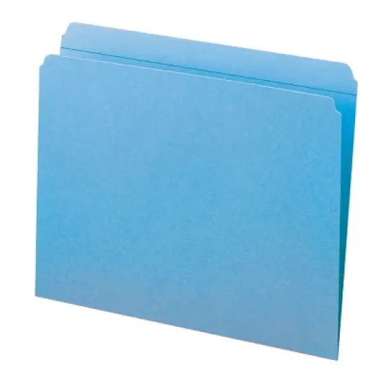 Smead File Folder, Reinforced Straight-Cut Tab, Letter Size, 100 per Box image {8}