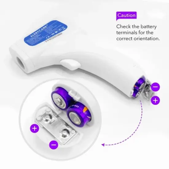 Alertcare Non-contact Infrared Forehead Thermometer image {4}