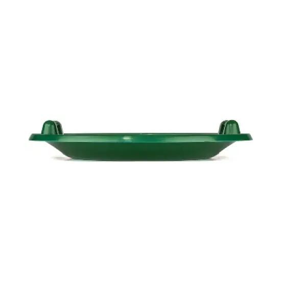 Lucky Bums Circular Classic Saucer Snow Sled with Built In Handles for Downhill Winter Sledding, 25 Inch Diameter, Up to 150 Pounds, Green image {2}