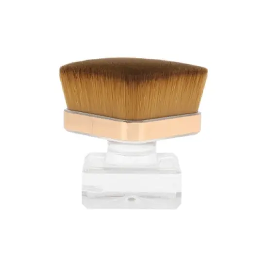 Unique Bargains Flat Head Powder Brush Brown 1 Pc image {5}