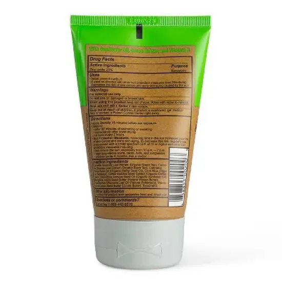 Raw Elements Face and Body Mineral Sunscreen Tube - SPF 30 - 3 fl oz image {11}