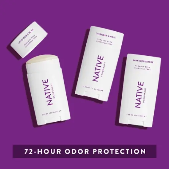 Native Lavendar & Rose Deodorant for Women - 2.65oz image {5}