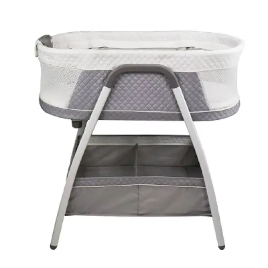 TruBliss Journey 2-in-1 Bassinet - Light Gray image {3}