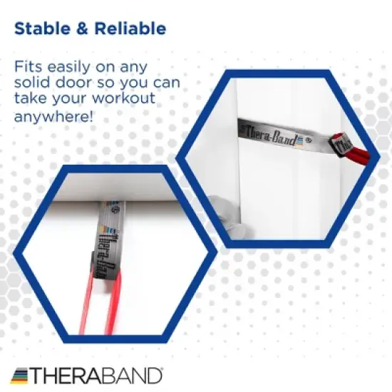 THERABAND Door Anchor, For Elastic Resistance Bands & Tubes image {2}