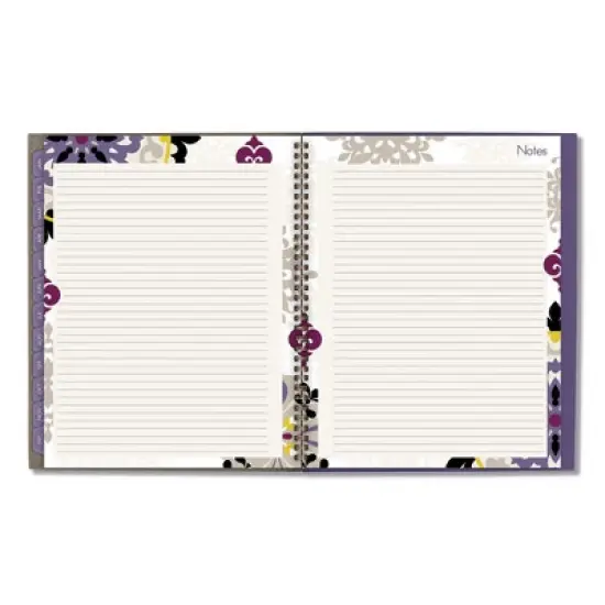 Vienna Weekly/Monthly Appointment Book, Geometric Artwork, 11 x 8.5, Purple/Tan Cover, 12-Month (Jan to Dec): 2026 image {6}