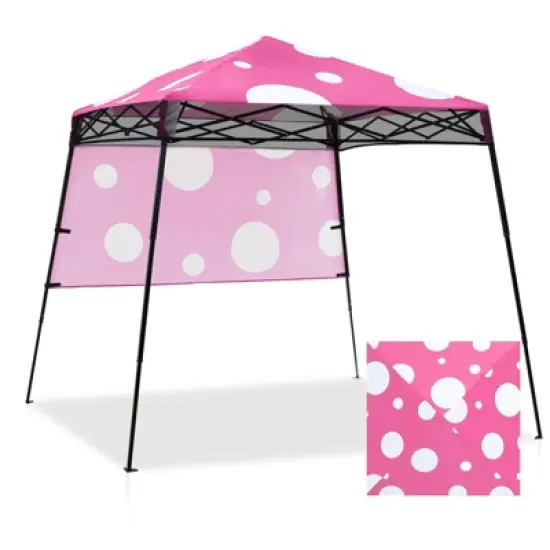 EAGLE PEAK 8x8ft Pop Up Canopy with Sidewall, 8x8 Base 6x6 Top image {20}