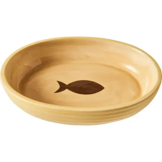 Spot - Elegance - Ribbed Stoneware - Cat Dish image {1}