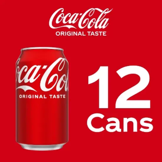 Coca-Cola Soda - 12pk/12 fl oz Cans image {4}