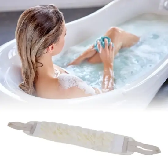 Unique Bargains Rabbit Loofah Body Scrub Towel 1 Pc image {4}