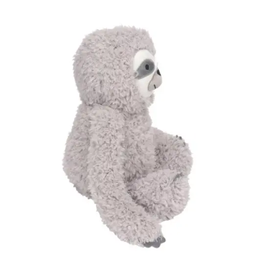 Lambs & Ivy Sloth Plush Gray Stuffed Animal Toy - Speedy image {3}
