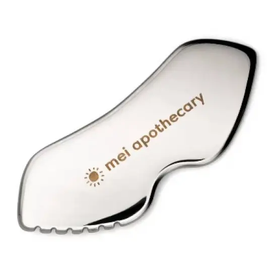 Mei Apothecary Stainless Steel Lifting Gua Sha Tool image {1}