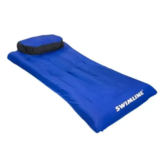 Swimline 9057 Swimming Pool Inflatable Fabric Covered Air Mattress (3 Pack) image {1}