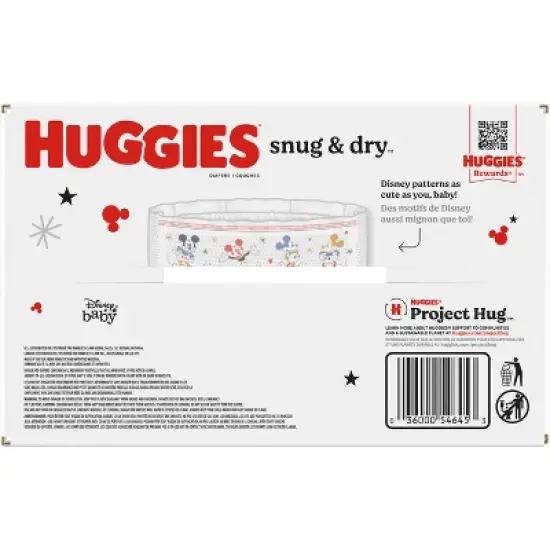 Huggies Snug & Dry Baby Disposable Diapers &ndash; (Select Size and Count) image {12}