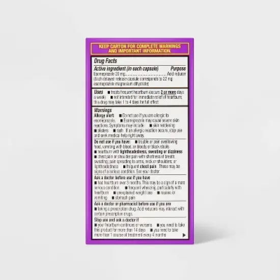 Esomeprazole Clear Mini - 14ct - up&up&trade; image {2}