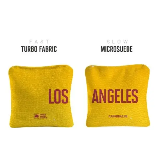 Skip's Garage | Gameday Los Angeles Synergy Pro Cornhole Bags (Set of 4) image {1}