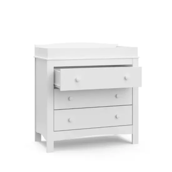 Graco Noah 3-Drawer Dresser with Removable Changing Table Topper image {5}