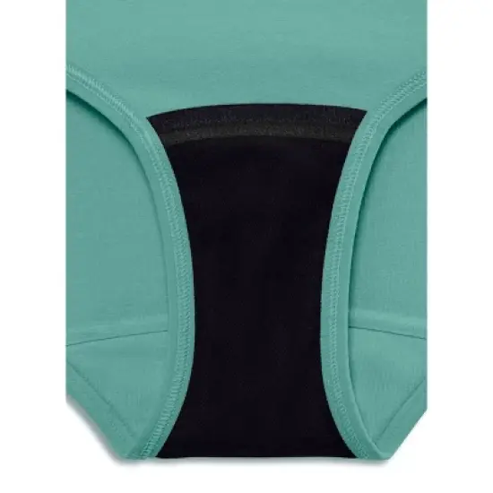Jockey Women's Worry Free Cotton Stretch Moderate Absorbency Hipster image {4}