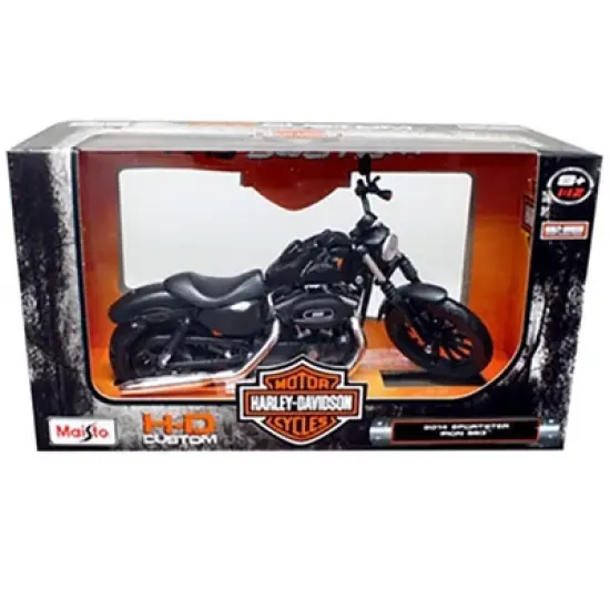 2014 Harley Davidson Sportster Iron 883 1/12 Diecast Motorcycle Model by Maisto image {2}