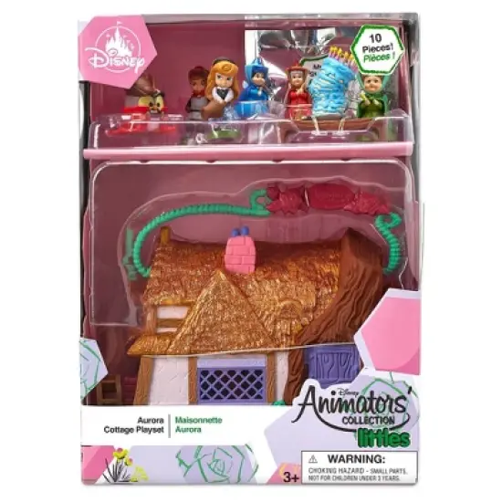 Disney Animators' Collection Littles Sleeping Beauty Aurora Cottage Playset image {2}