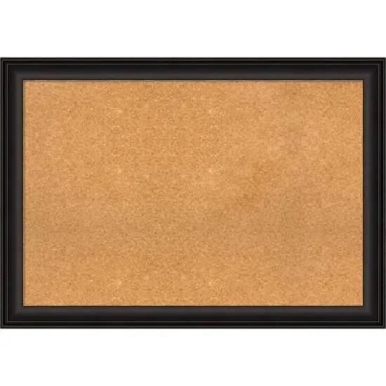 Amanti Art Trio Rubbed Oil Framed Corkboard, Natural Cork image {8}