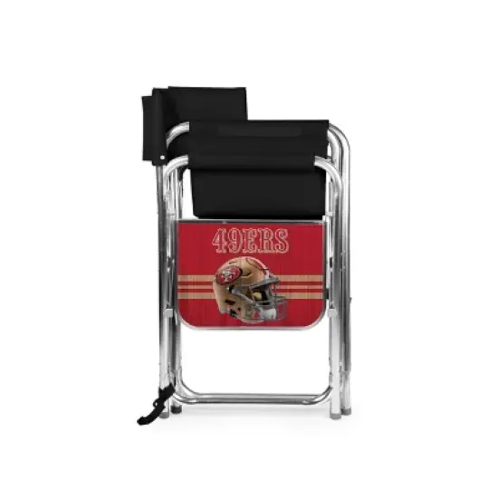 NFL San Francisco 49ers Portable Camp Chair with Table image {1}