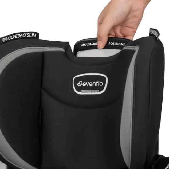 Evenflo Revolve 360 Slim 2-in-1 Rotational Convertible Car Seat with Quick Clean Cover image {8}