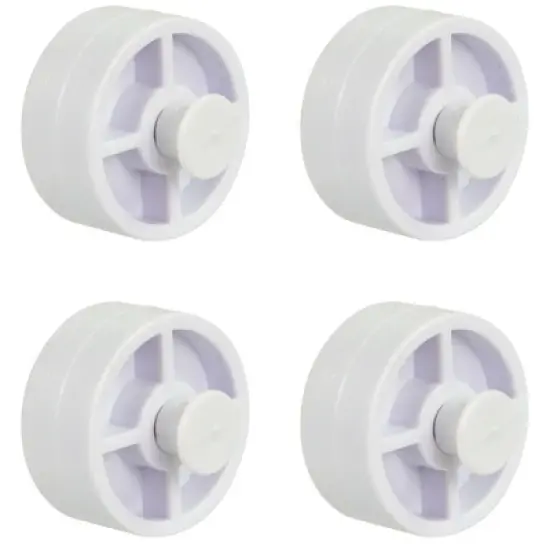 Pool Central Set of 4 Replacement Wheels for Swimming Pool Vacuums 1.25" image {3}
