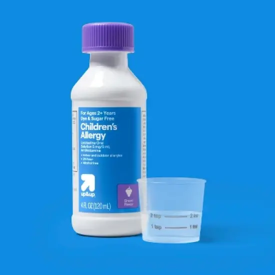 Children's Loratadine Allergy Relief Liquid - Grape - 4 fl oz - up&up&trade; image {1}