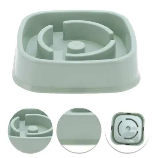 Unique Bargains Lightweight Non-Skid Water Dog Bowl 1 Pc image {2}